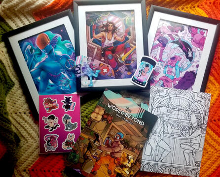 Bundle The World Beyond Our Station bundle of merch.