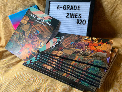 Zines The World Beyond Our Station zines.